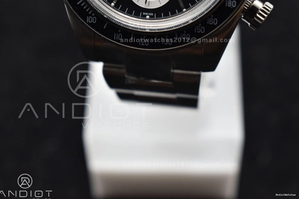 Daytona on SS Dial ADGF SS Edition 825 Black White Bracelet Best Comfortable A 1114